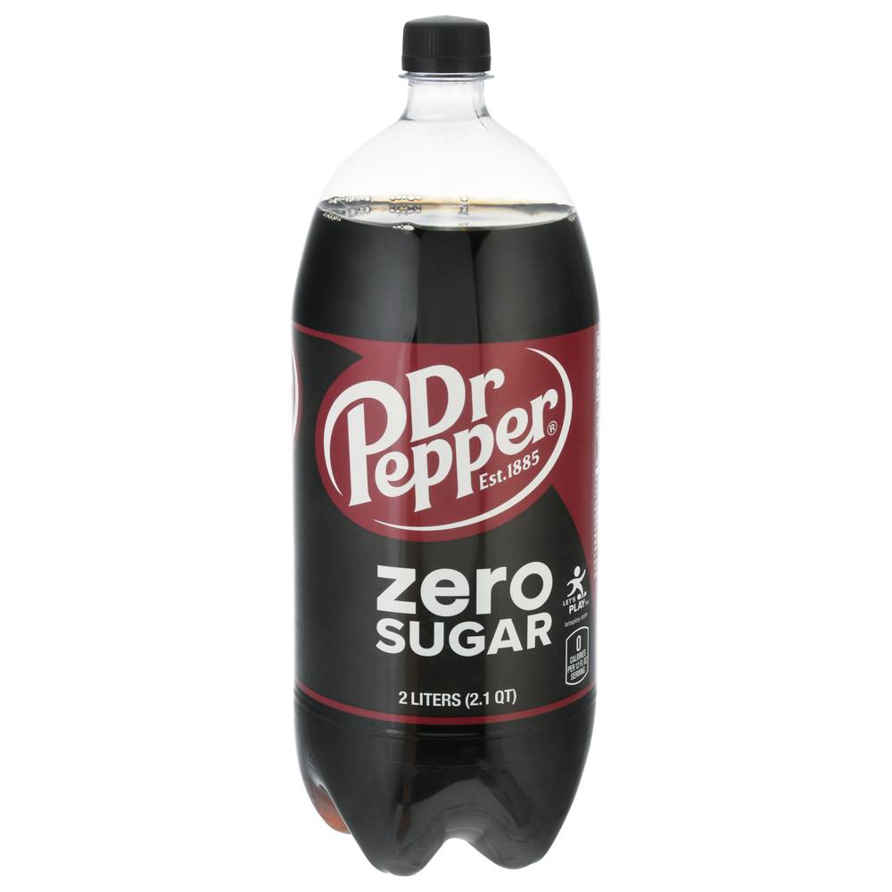 Dr Pepper Zero Sugar Soda (2 L)