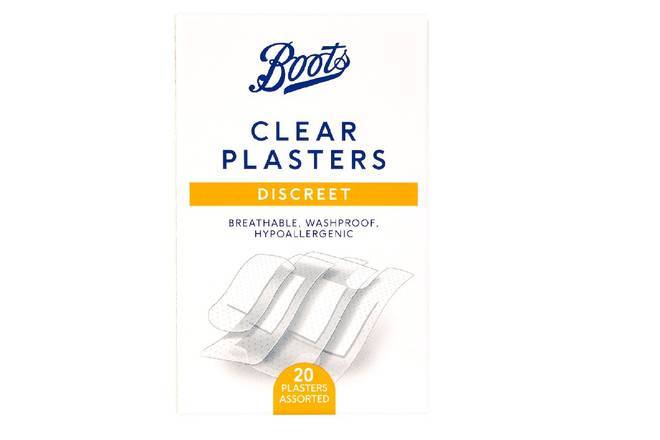 Boots Discreet Clear Plasters