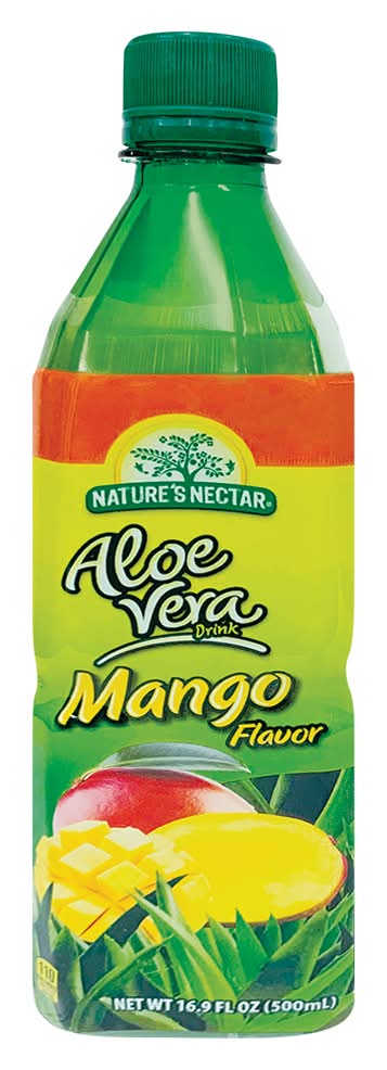 Nature's Nectar Nectar Aloe Vera Drink, Mango (16.9 fl oz)