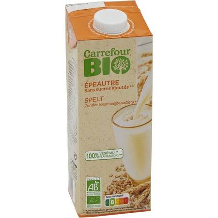 Boisson épeautre CARREFOUR BIO - la brique d'1L