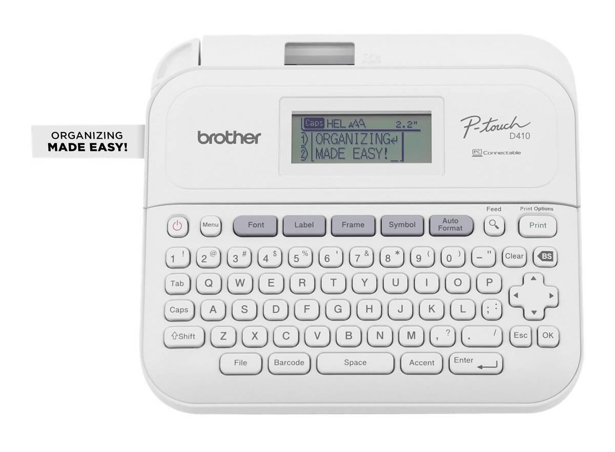 Brother Pt-D410 Home Office Advanced Label Maker