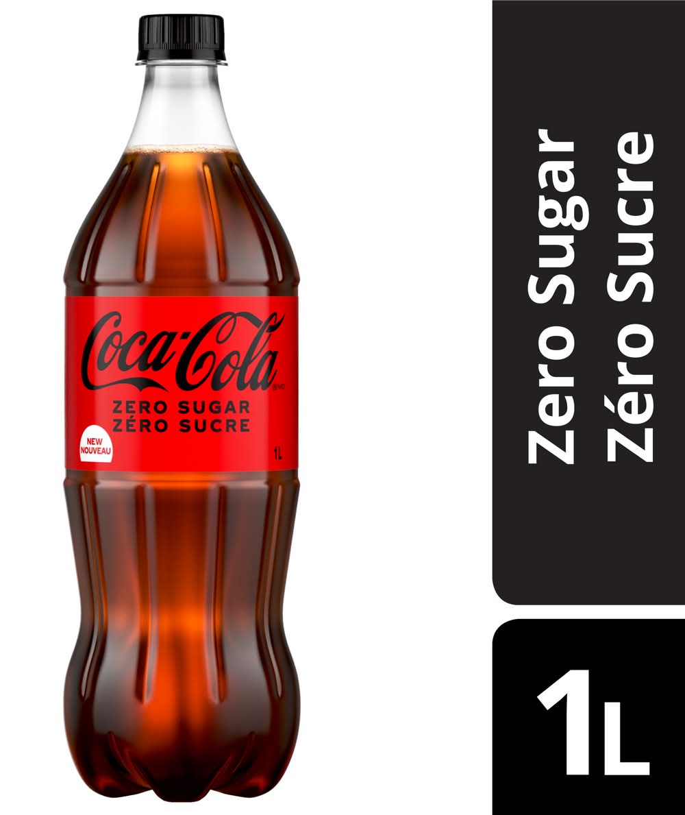 Coca-Cola Zero Sugar Soda (1 L)