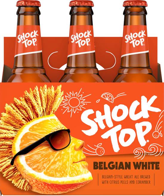 Shock Top Belgian White Beer (6 ct, 12 fl oz)