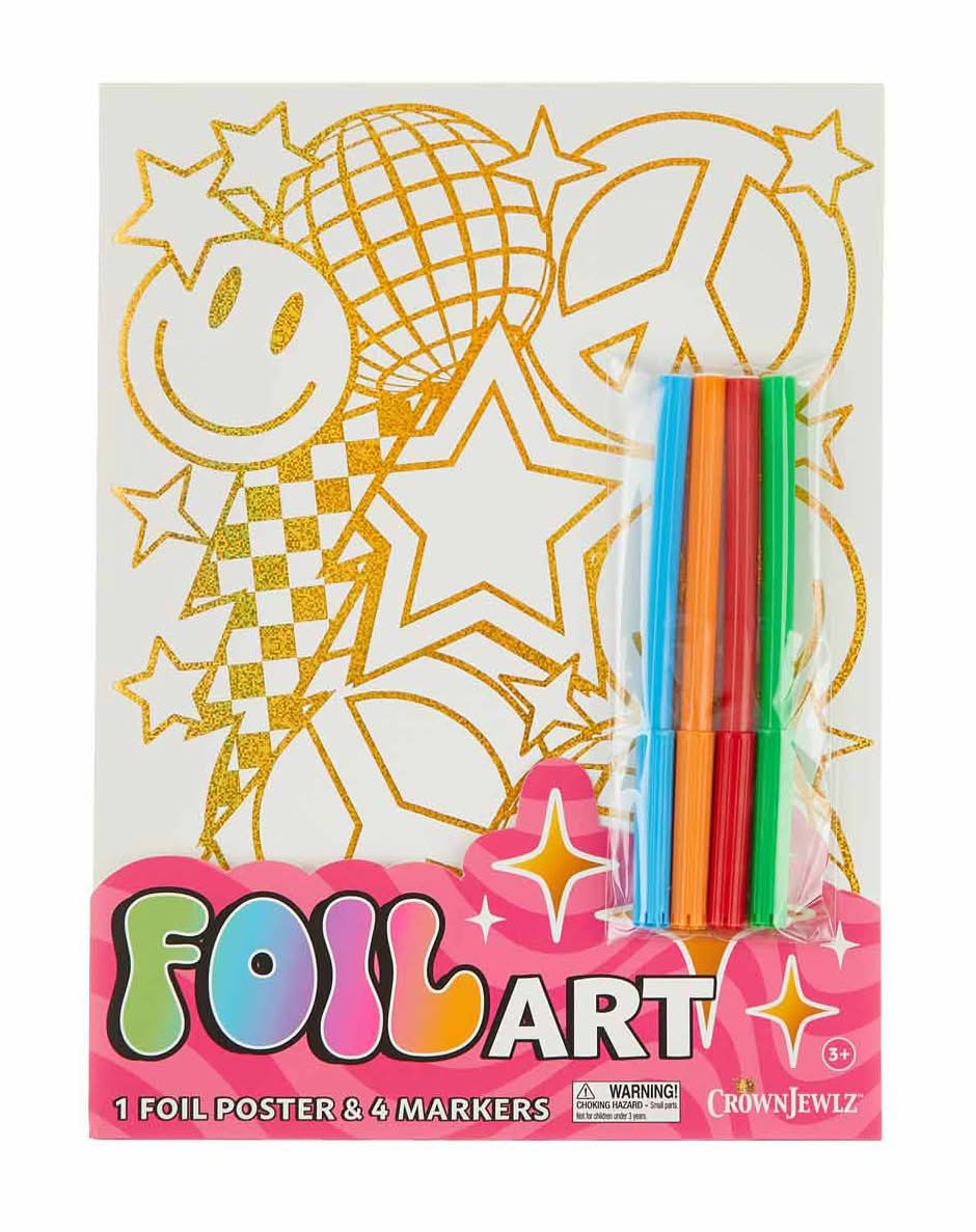 Crown Jewlz Foil Art Kit Assorted
