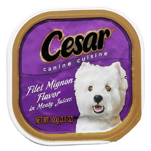 Cesar Canine Cuisine Dog Food - 3.5 oz