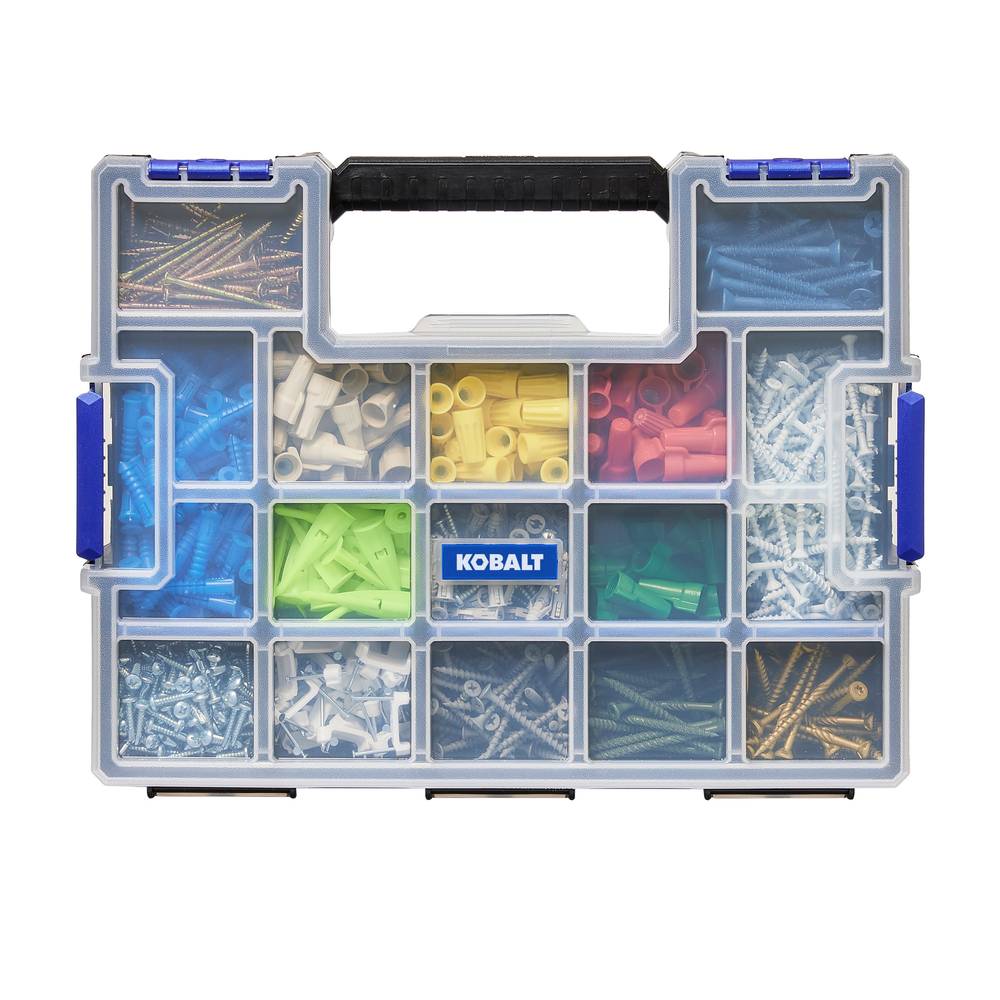 Kobalt Plastic 15-Compartment Small Parts Organizer | KUDC104