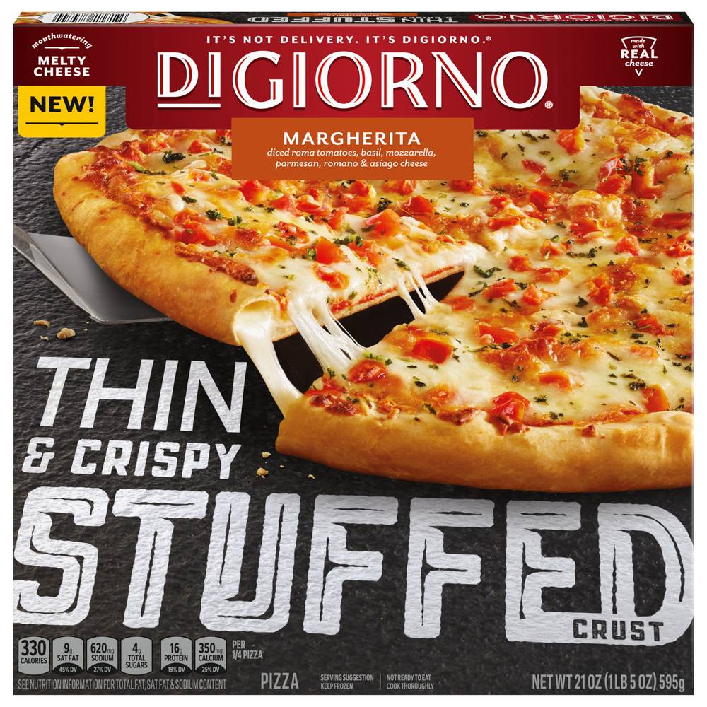 DiGiorno Thin and Crispy Stuffed Crust Margherita Pizza (21 oz)