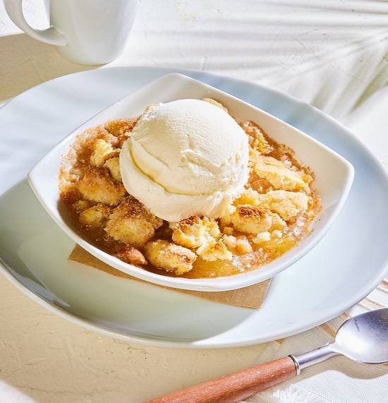 NEW - CINNAMON APPLE COBBLER