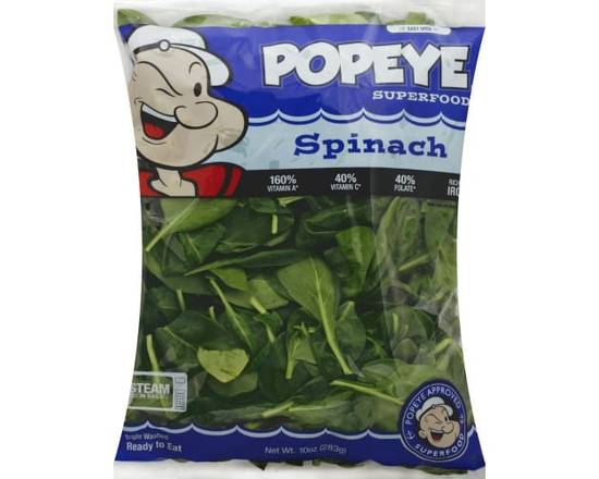 Popeye · Ready to Eat Spinach (10 oz)