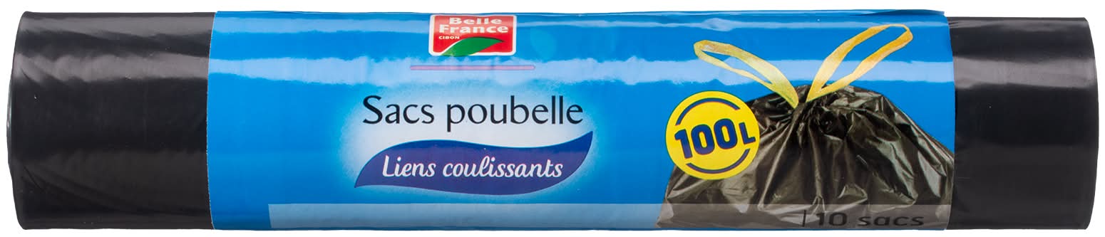 Belle France - Sacs poubelle liens coulissants