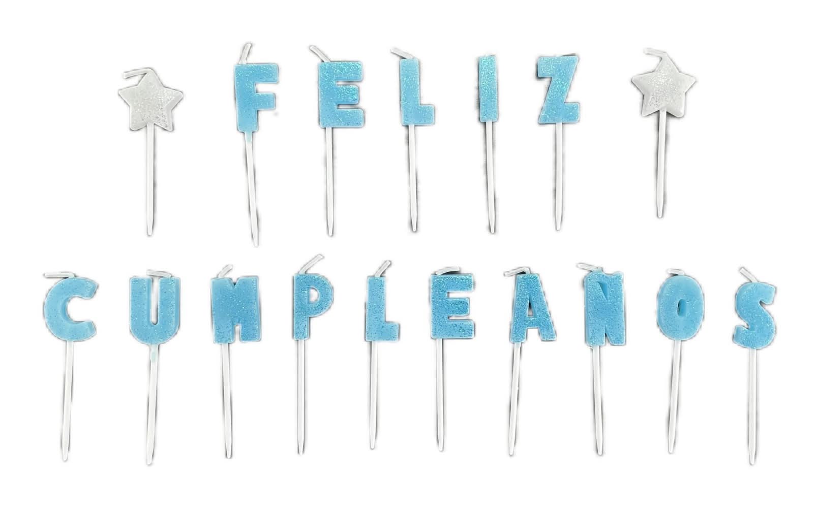 Way to Celebrate! · Velas feliz cumpleaños - Azul