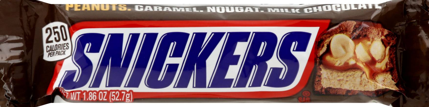 Snickers Nougat Candy Bar (48 ct)
