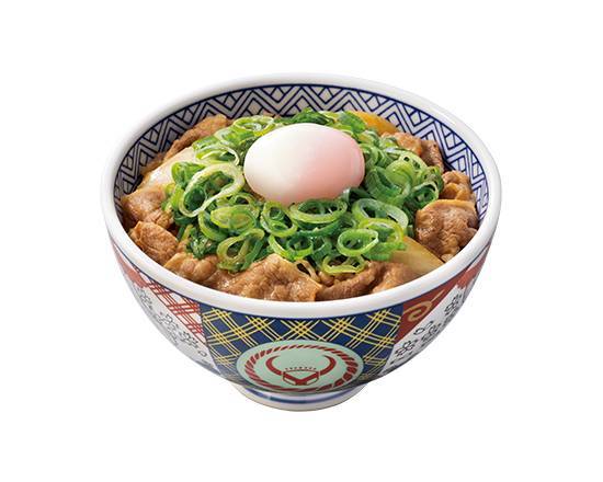 ねぎ半玉牛丼