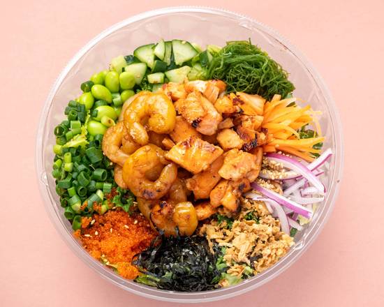 選んでヘルシー ハワイアンポキサラダボウル GOOD POKE SALAD TOKYOの