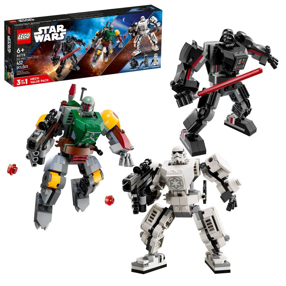 Lego Star Wars : Ensemble De 3 Robots Star Wars - 66778