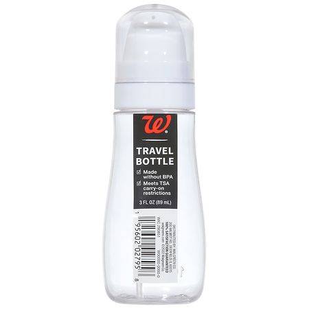 Walgreens Travel Bottle - 3 fl oz 1.0 ea