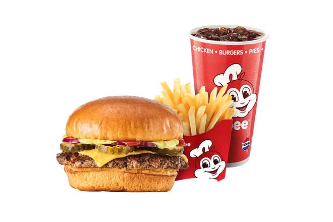 Angus Cheeseburger Combo