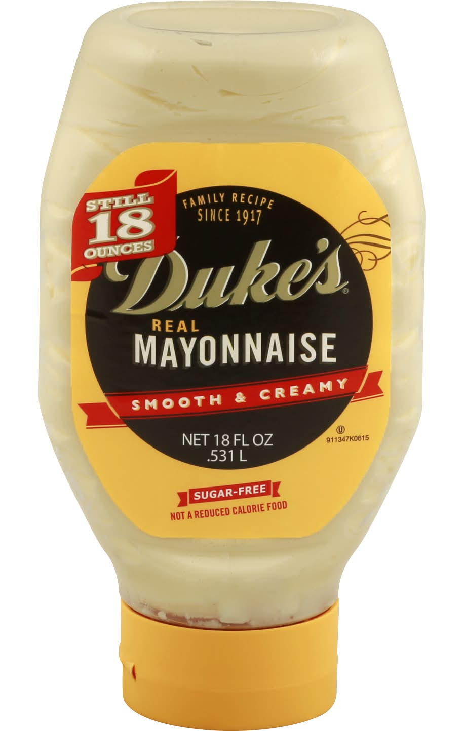 Duke's Real Mayonnaise, Smooth & Creamy (18 fl oz)
