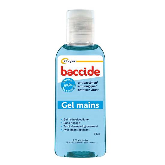 Baccide Gel Mains sans Rinçage 30 ml