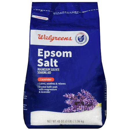 Walgreens Epsom Salt Lavender - 48.0 oz