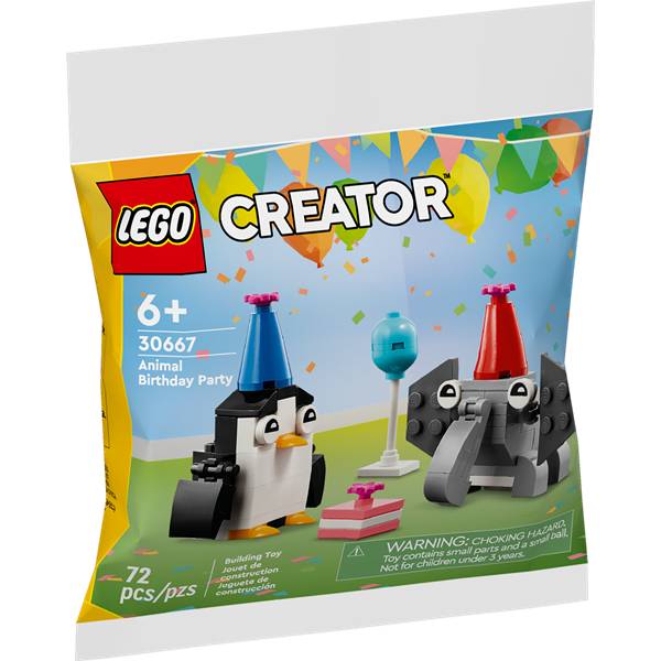 LEGO Creator Animal Birthday Party 30667