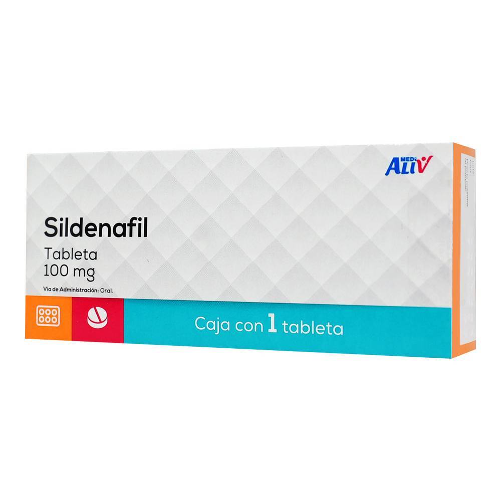 Medialiv sildenafil tableta 100 mg (1 pieza)