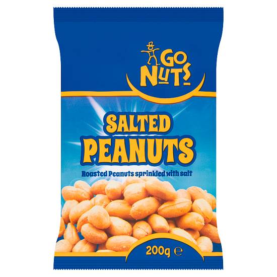 Go Nuts Salted, Peanuts (200g)