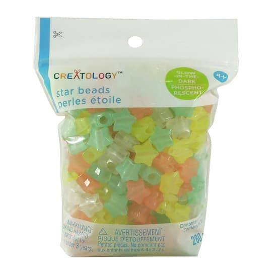 Glow In The Dark Star Beads By Creatology