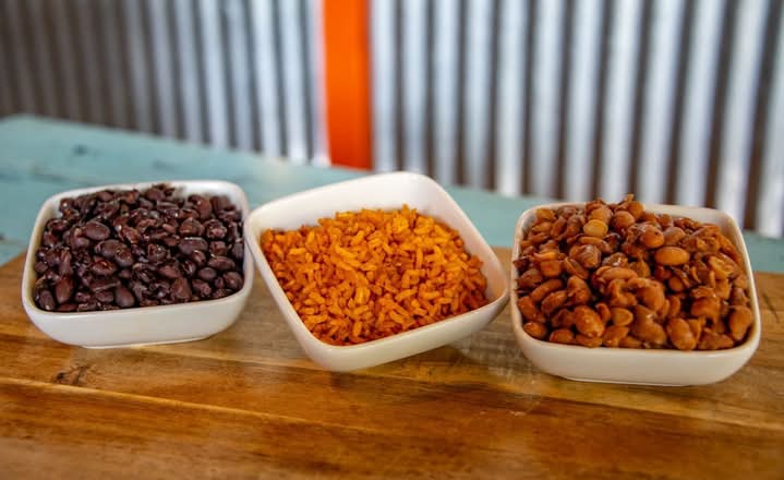 Plate of Rice and Beans