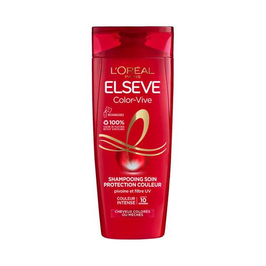 ELSEVE - Shampooing soin -Color vive - Cheveux colorés ou mèches - 290ml