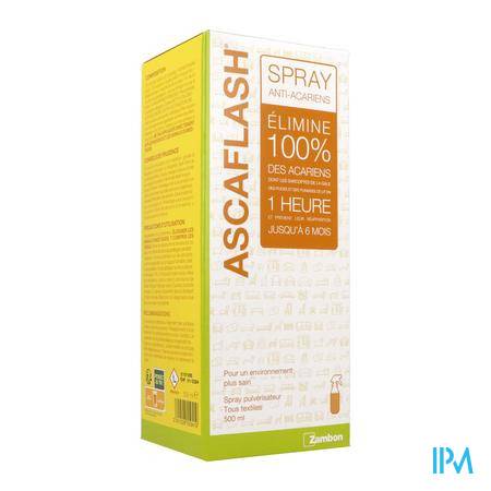 Ascaflash Spray Antiacariens 500ml Désinfectant - Premiers soins
