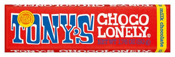 Tony's Chocolonely Milk Chocolate Bar 1.76 oz