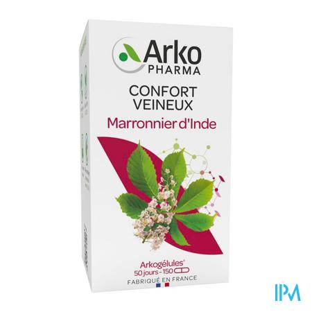 Arkogelules Marronnier Inde Bio Gelule 45 Circulation - Compléments alimentaires