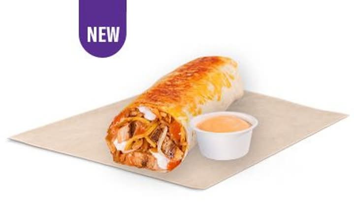 Nacho Cheese Drip Burrito