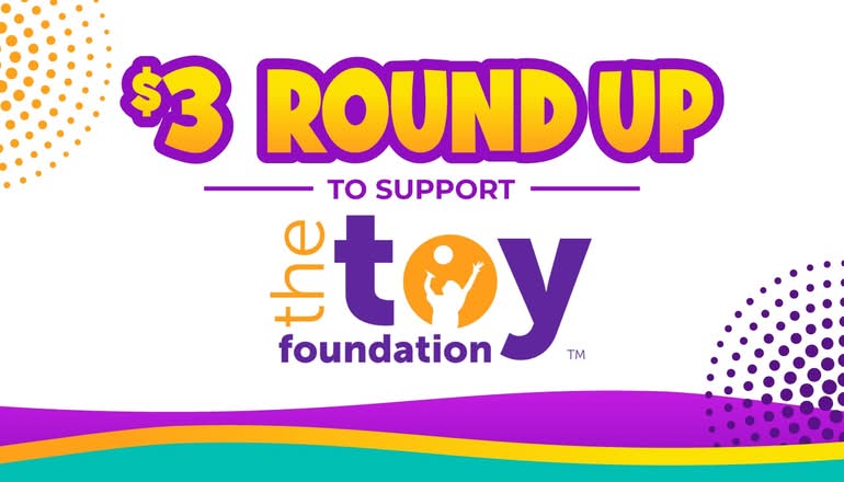 Round Up Toy Donation $3