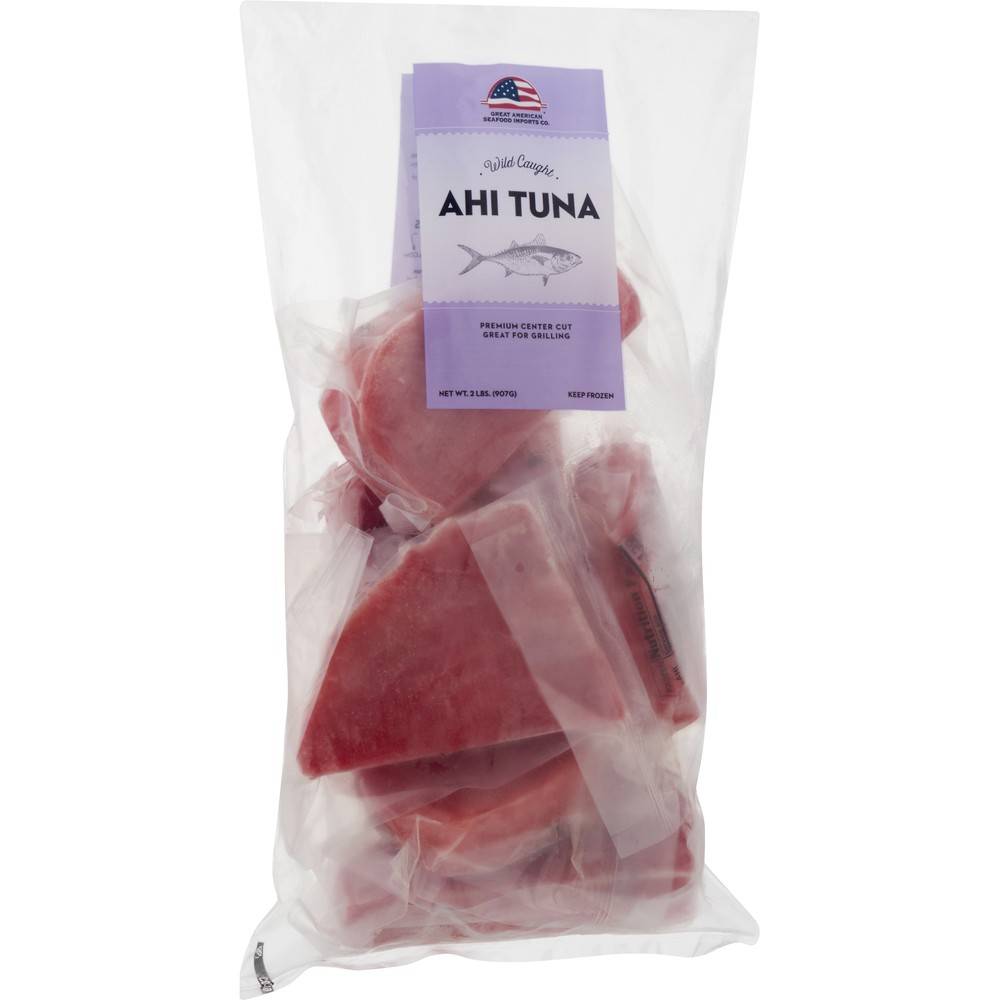 Great American Seafood Imports Co. Wild Caught Ahi Tuna (32 oz)