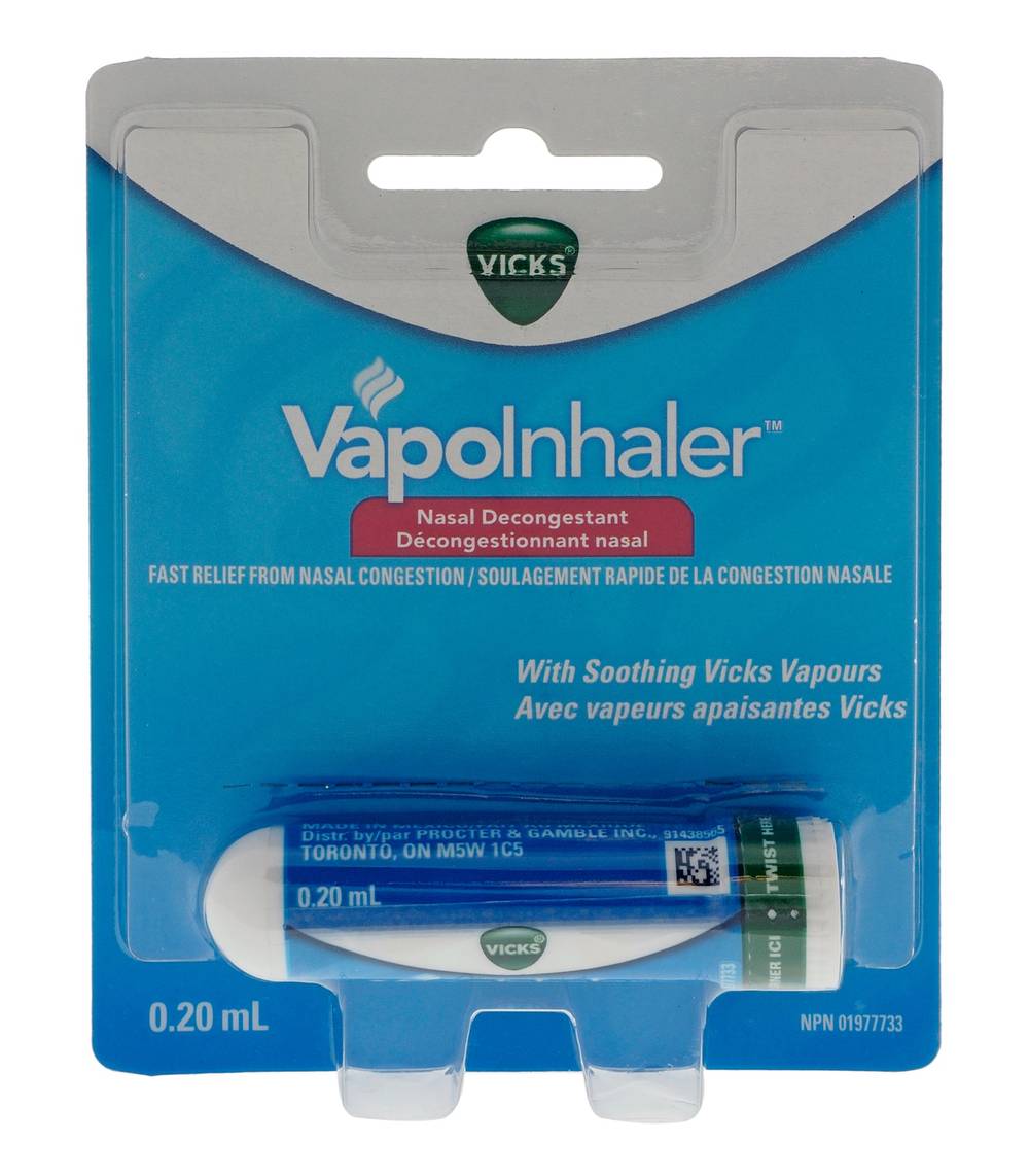 Vicks Vapoinhaler Nasal Decongestant (0.2 ml)