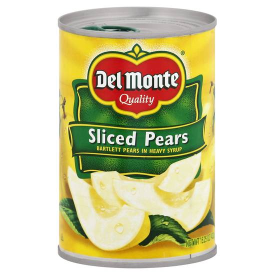 Del Monte Sliced Pears in Heavy Syrup