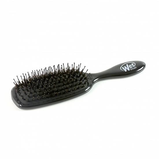 Wet Brush Shine Enhancer Hair Brush With Boar Bristles Black