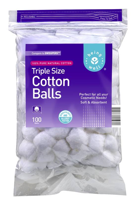 Being Well Jumbo Cotton Balls