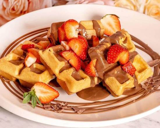 Chocoberry Waffle Special