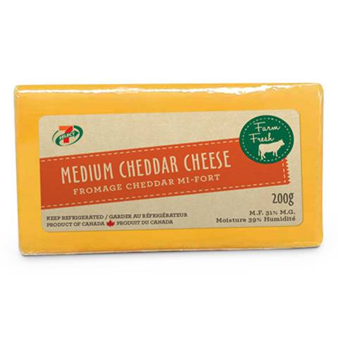 7-Select Medium Cheddar Cheese