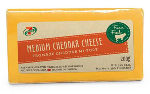7-Select Medium Cheddar Cheese