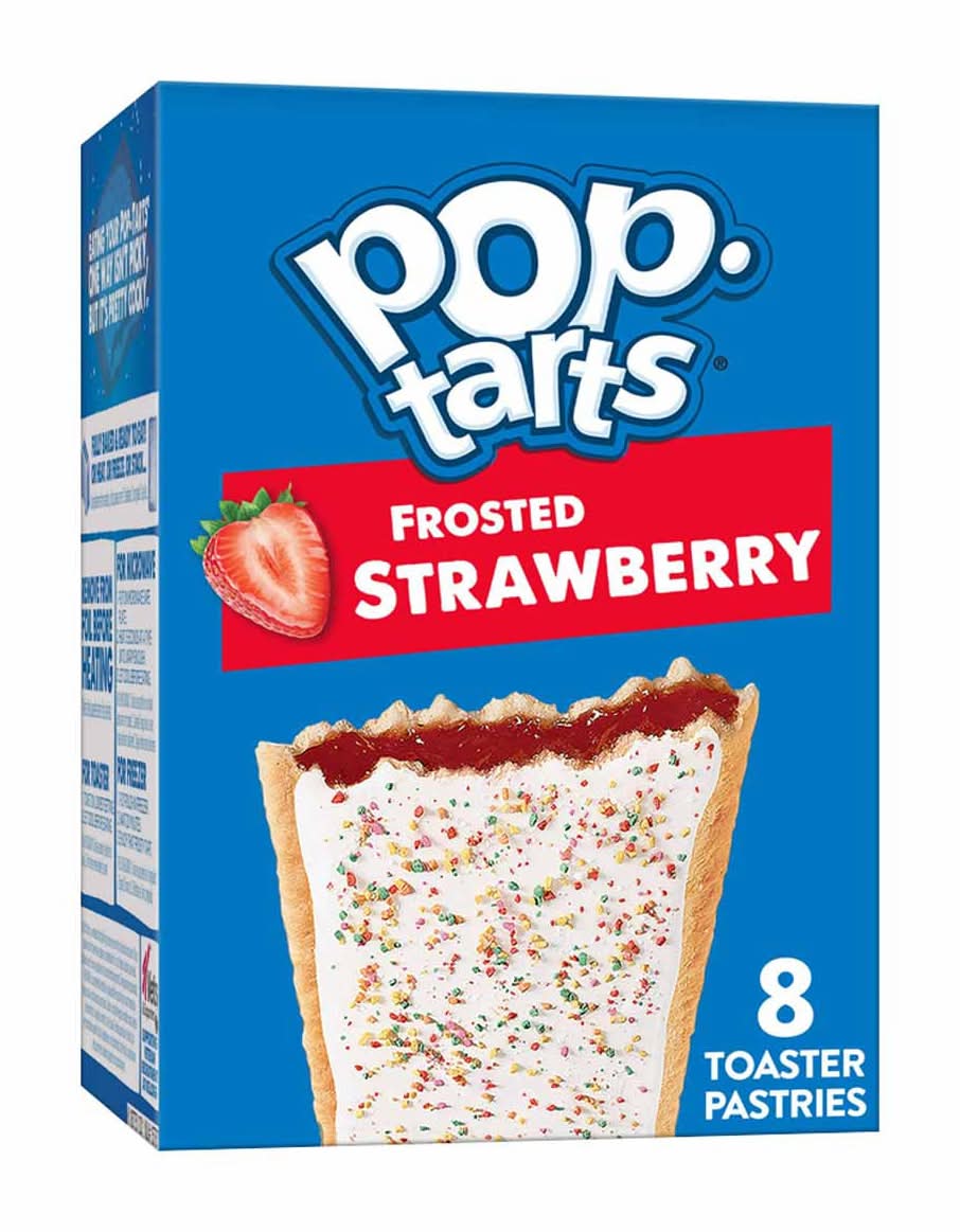 Pop-Tarts Toaster Pastries Frosted Strawberry Breakfast Foods 13.5 Oz 8 Ct