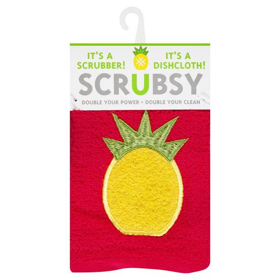 Scrubsy Pineapple Dishcloth (1 dishcloth)