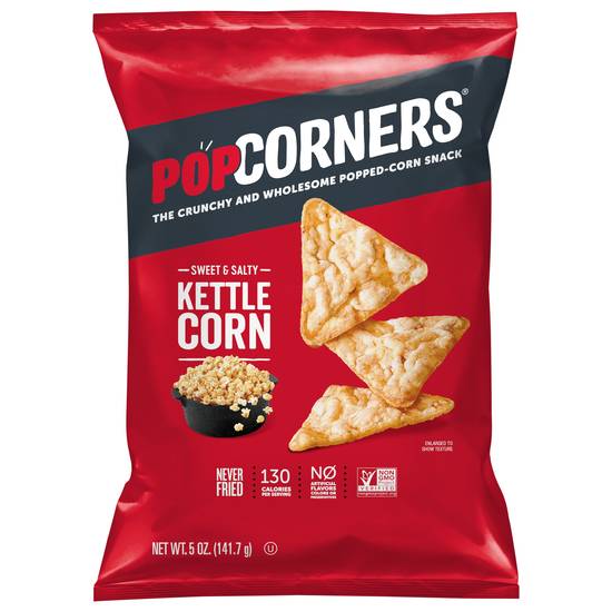Popcorners Popped Corn Chips (sweet-salty-kettle corn)
