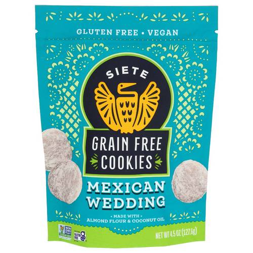 Siete Mexican Wedding Grain Free Cookies