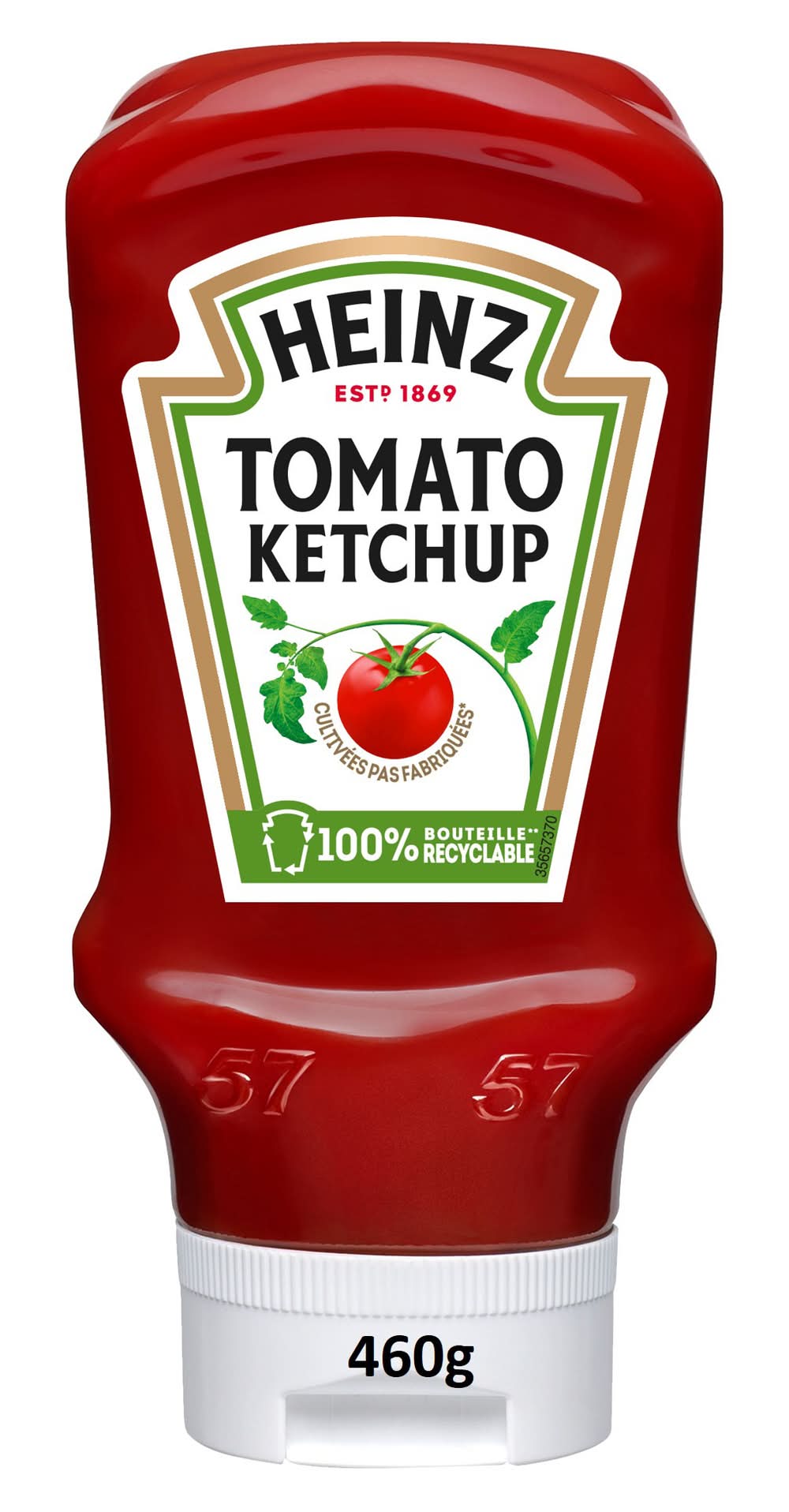 Heinz - Tomato ketchup nature flacon souple (460g)