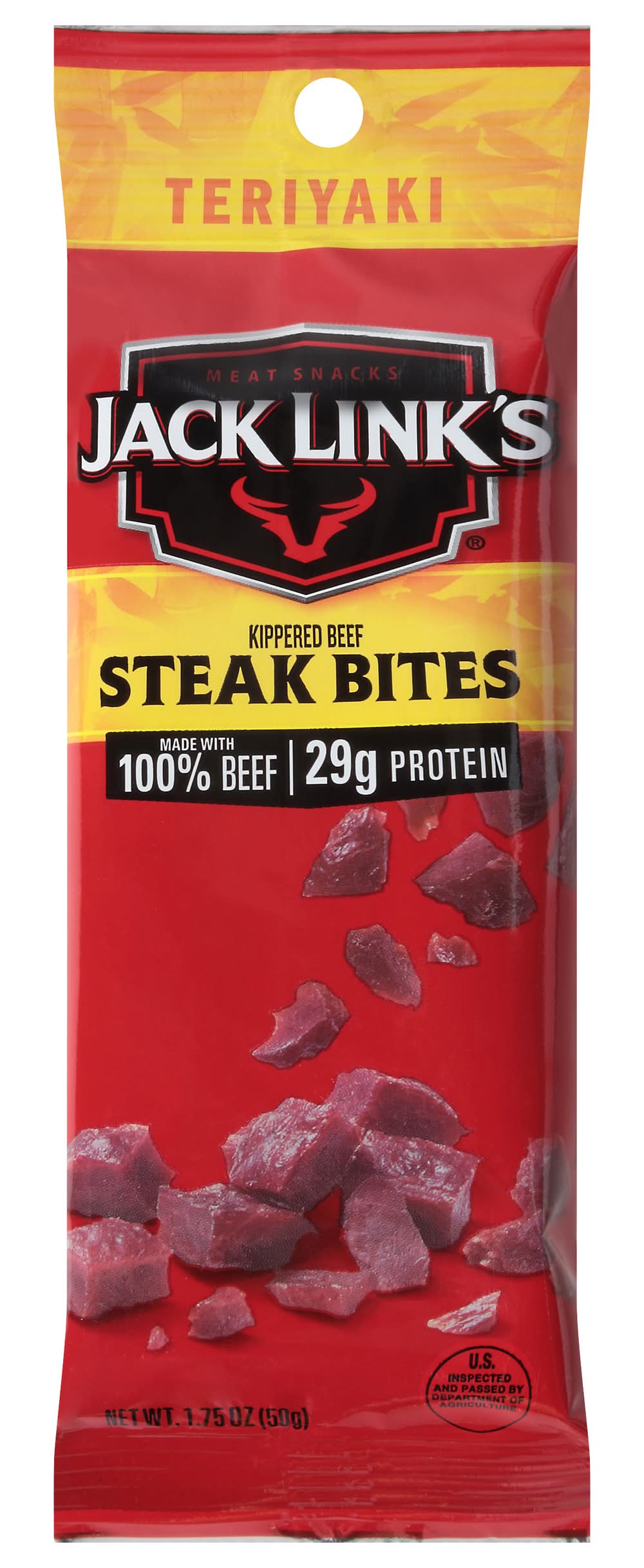 Jack Link's Kippered Beef Steak Bites, Teriyaki (1.75 oz)