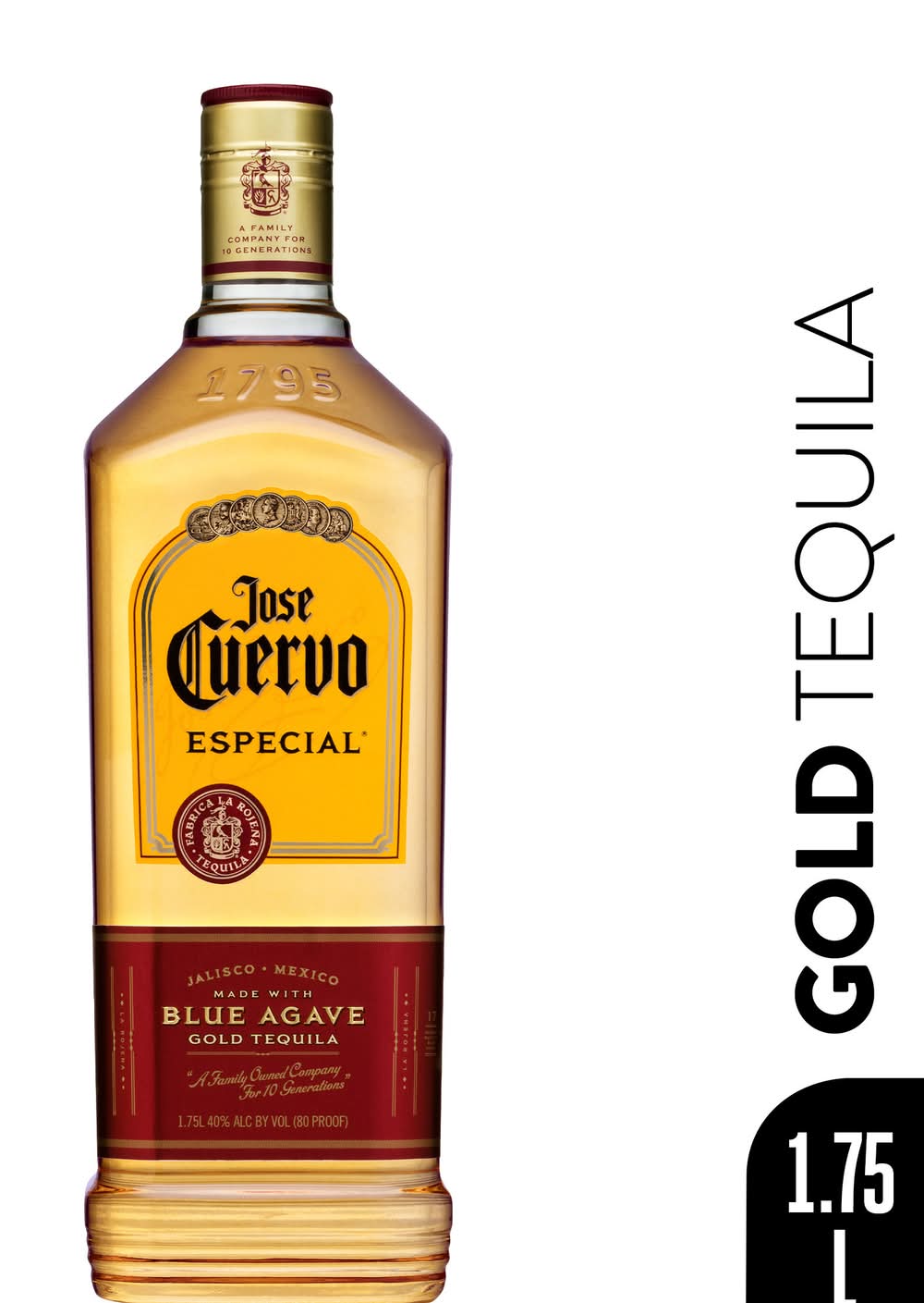 Jose Cuervo Especial Blue Agave Gold Tequila (1.75 L)